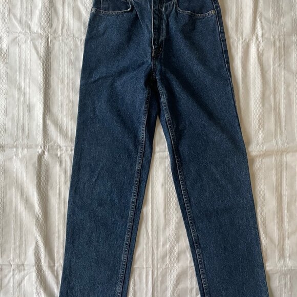 Vintage REGO Men's Denim Blue Straight Jeans W29-30 - Picture 5 of 9
